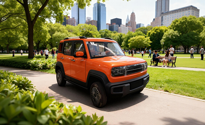 JAHA City E - Compact electric urban vehicle