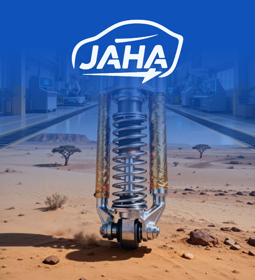 JAHA Electric Vehicle Features - Heat resistant and rugged design